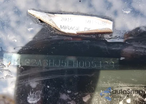 2015 Mitsubishi Mirage De z USA, uszkodzony, nr VIN ML32A3HJ5FH005129